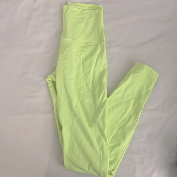 Lululemon Neon Leggings - Picture 1 of 2